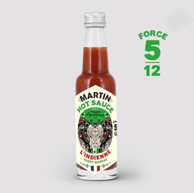 MARTIN HOT SAUCE - L'INDIENNE - 5/12