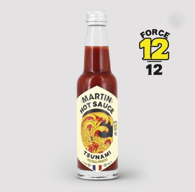 MARTIN HOT SAUCE - TSUNAMI - 12/12
