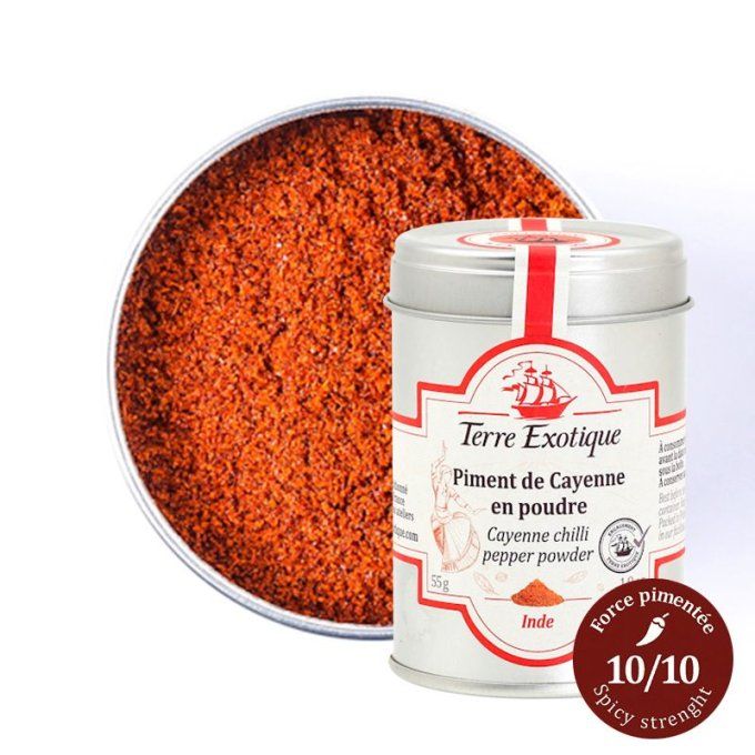 TERRE EXOTIQUE - PIMENT DE CAYENNE - 10/10