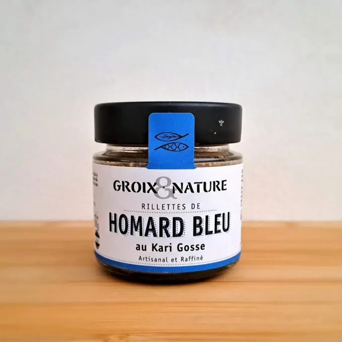 RILLETTE DE HOMARD BLEU AU KARI GOSSE