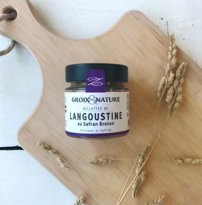 RILLETTE DE LANGOUSTINE AU SAFRAN BRETON