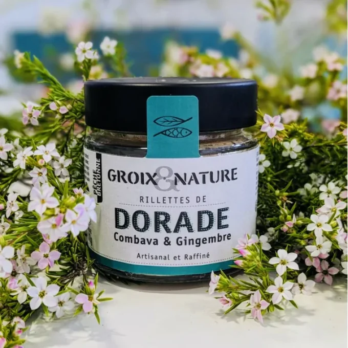 RILLETTE DE DORADE AU COMBAVA ET GINGEMBRE