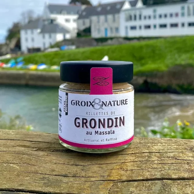 RILLETTE DE GRONDIN AU MASSALA
