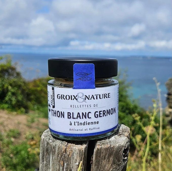 RILLETTE DE THON BLANC GERMON A L'INDIENNE