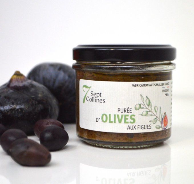 SEPT COLLINES - PUREE D'OLIVES AUX FIGUES