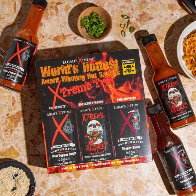 ELIJAH'S XTREME TRIO HOT SAUCE
