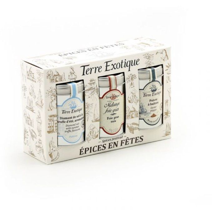 TERRE EXOTIQUE - COFFRET EPICES EN FETE