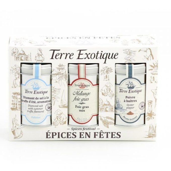 TERRE EXOTIQUE - COFFRET EPICES EN FETE