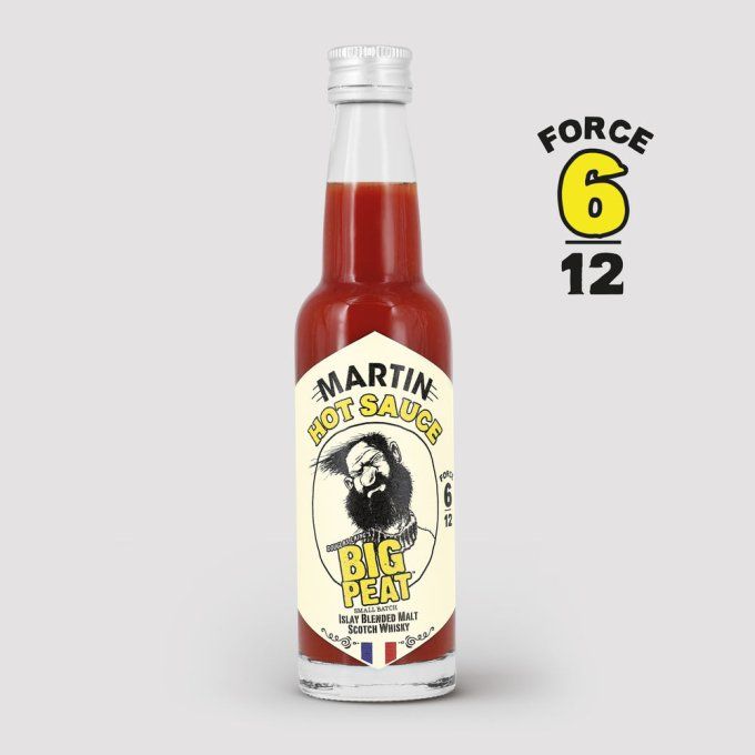 MARTIN HOT SAUCE - WHISKY BIG PEAT - 6/12