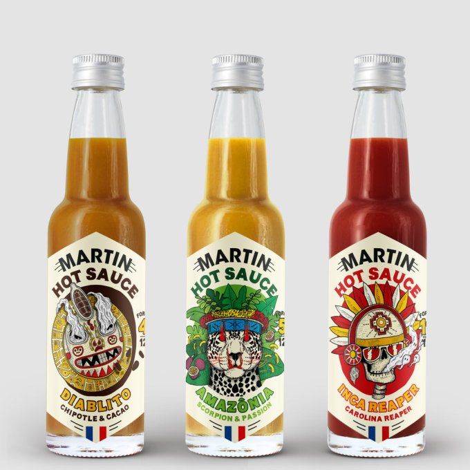 MARTIN HOT SAUCE - PACK EQUATEUR
