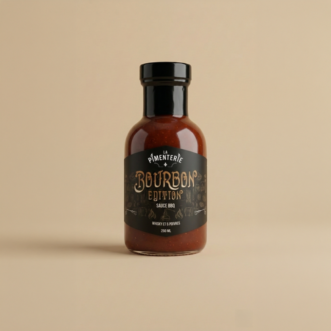 LA PIMENTERIE - SAUCE BBQ BOURBON EDITION
