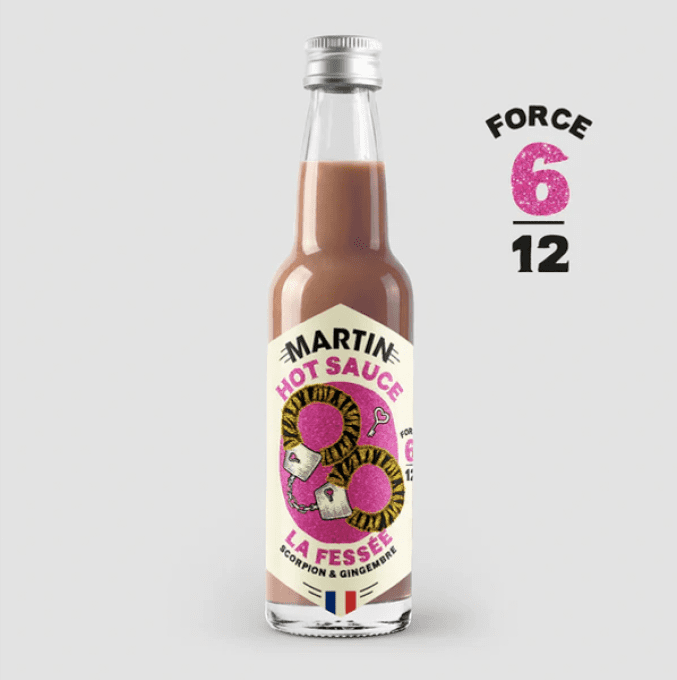 MARTIN HOT SAUCE - LA FESSEE - 6/12