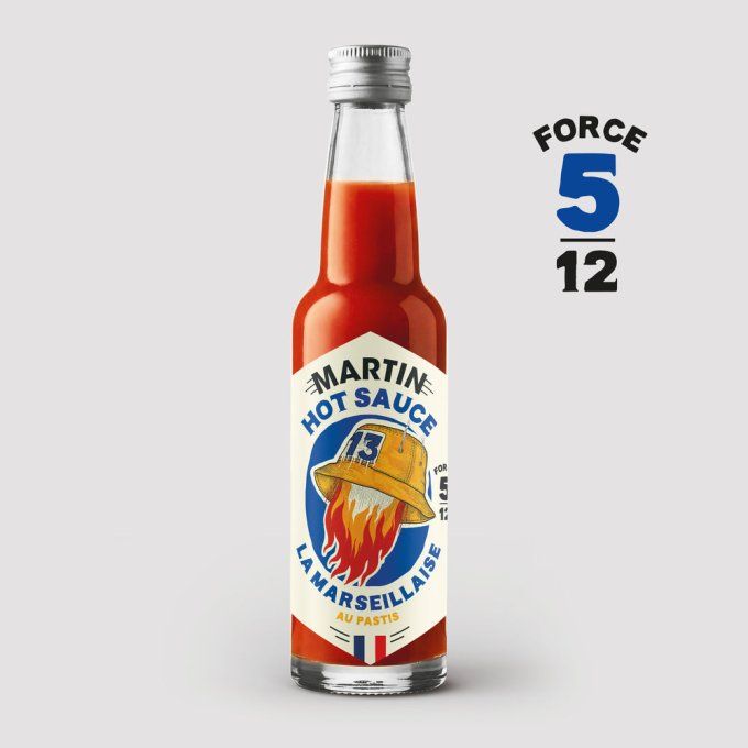 MARTIN HOT SAUCE - LA MARSEILLAISE - 5/12