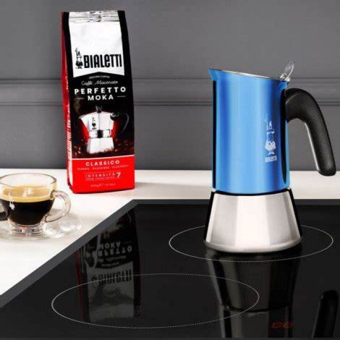 BIALETTI VENUS BLEU INDUCTION 4 TASSES