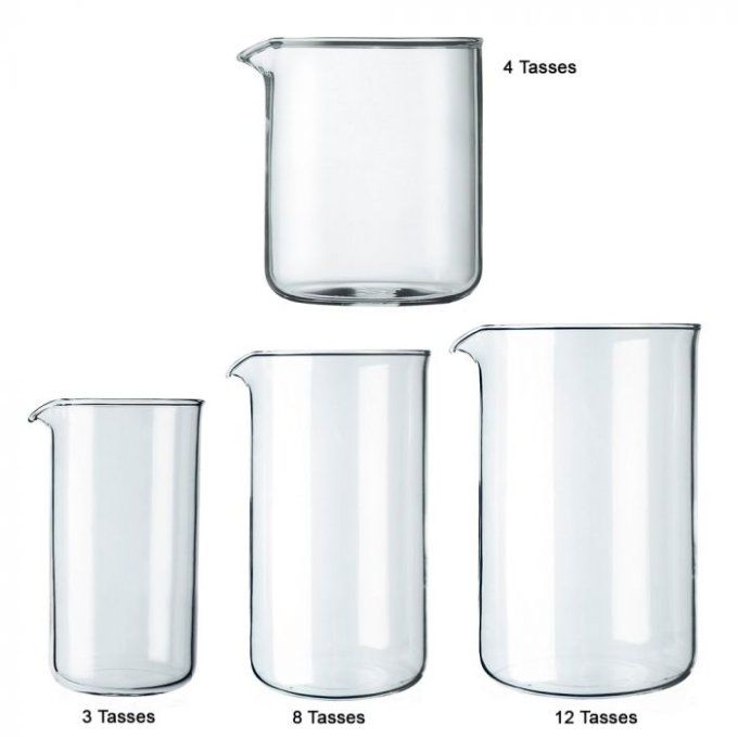 VERRE DE RECHANGE LA CAFETIERE